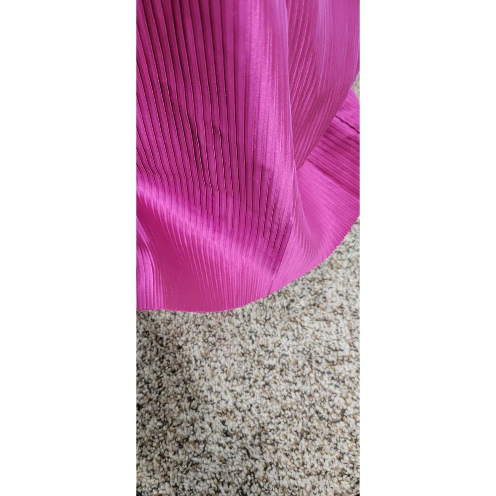 Show Po Dress Womens 14 One Shoulder Vibrant Bold Sexy Dress Long Whimsical NWT - Picture 6 of 13